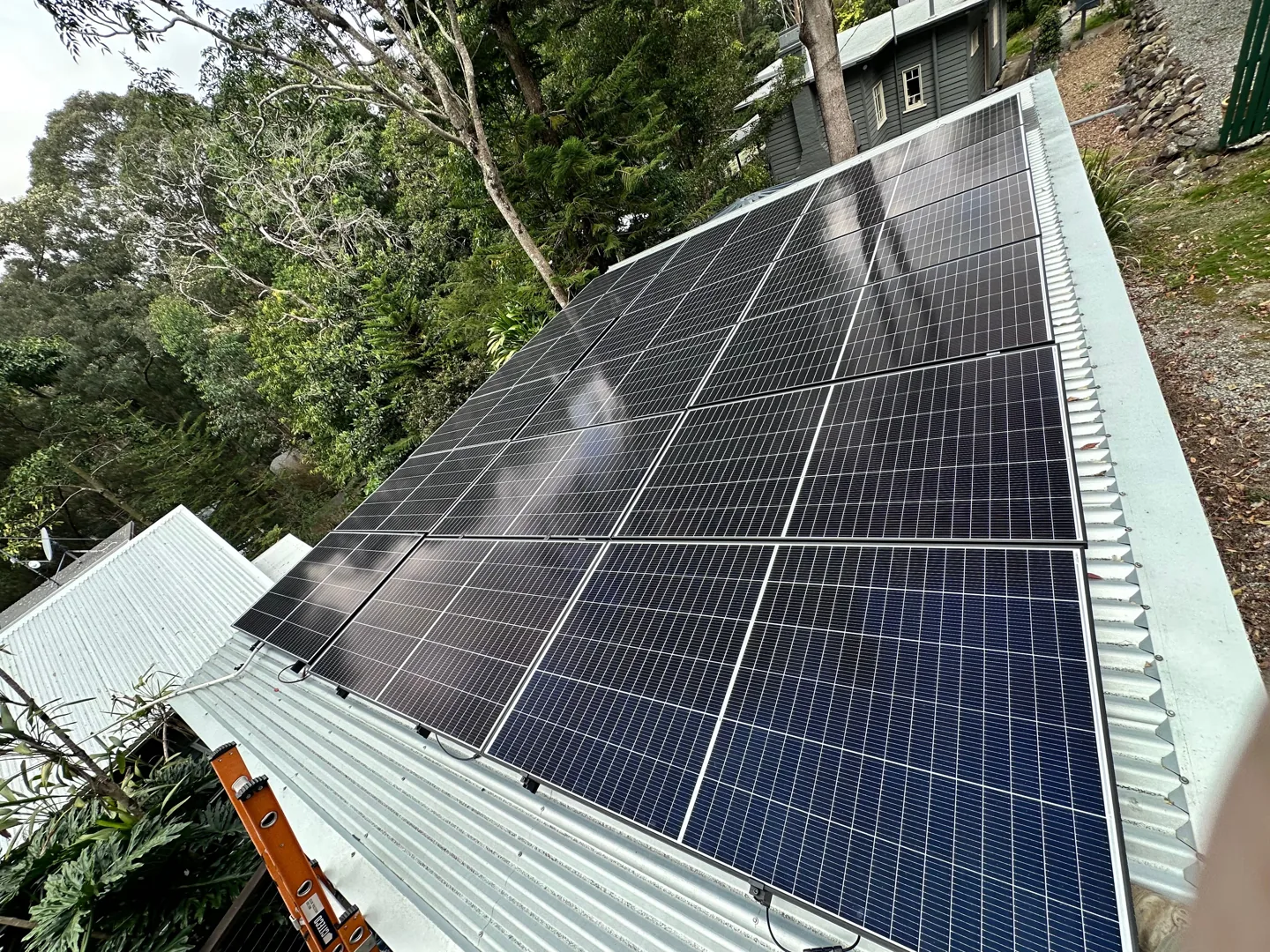 Residential solar installation by Dawkins Electrical
